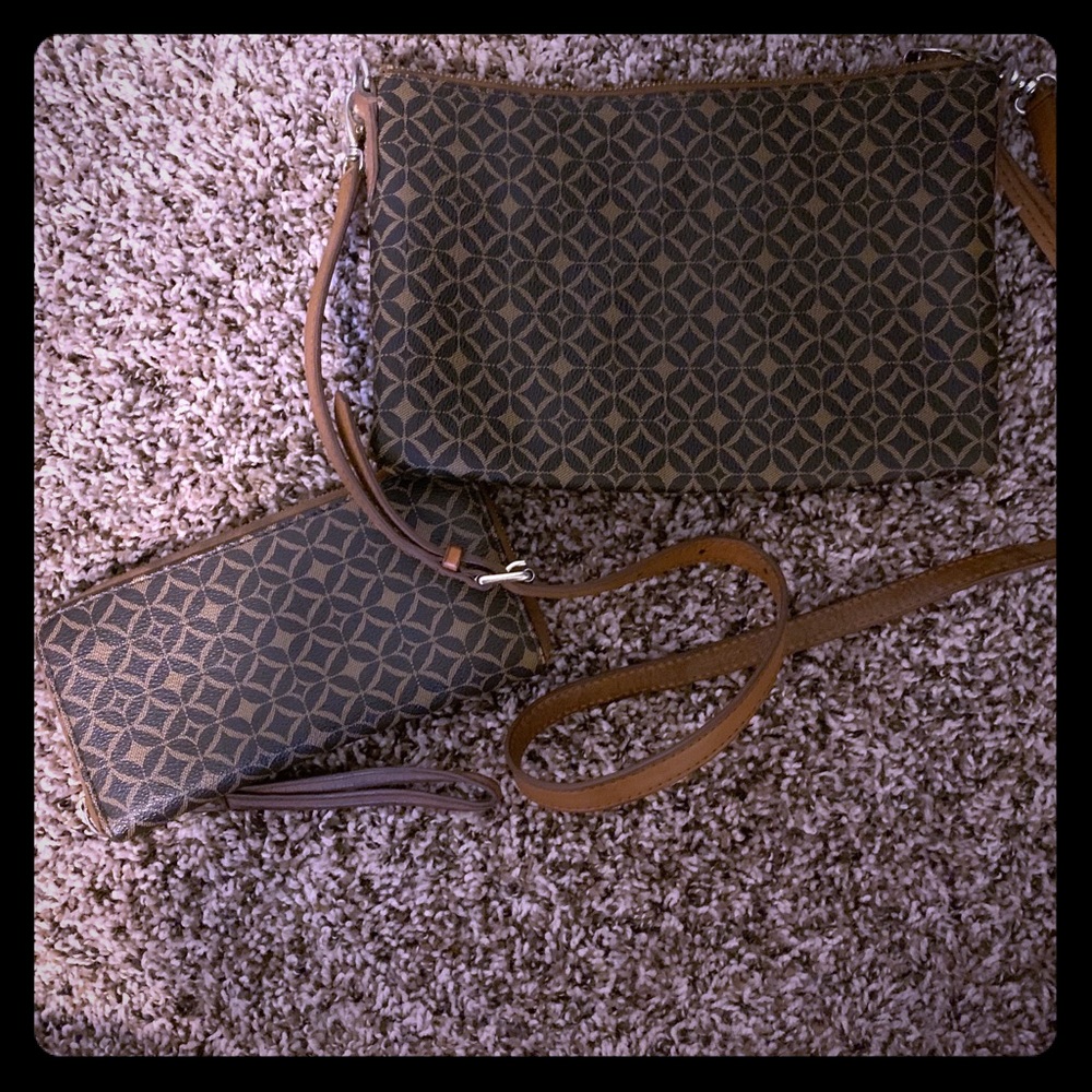 Fossil lot of 2 billfold and purse